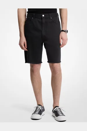 Michael Kors MK Frayed Denim Shorts - - Michael Kors