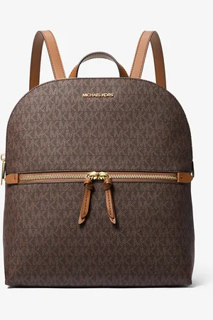 Michael Kors MK Dallas Medium Signature Logo Backpack - - Michael Kors