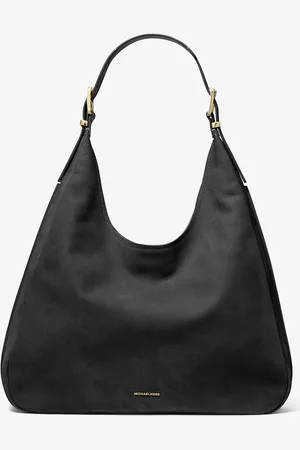 Michael Kors MK Nolita Large Nubuck Hobo Shoulder Bag - - Michael Kors