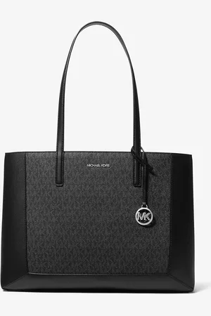 Michael Kors MK Sallie Large Signature Logo Tote Bag - - Michael Kors