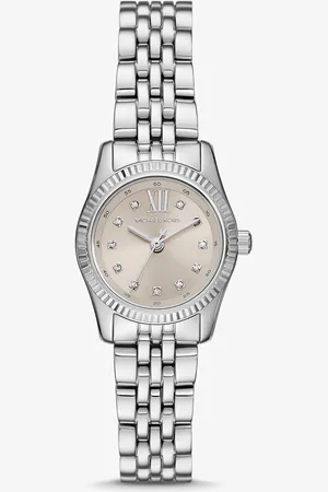 Michael Kors MK Petite Lexington Pavé -Tone Watch -