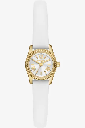 Michael Kors MK Micro Lexington Leather Watch -