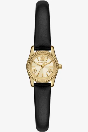 Michael Kors MK Micro Lexington Leather Watch -