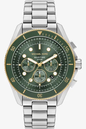 Michael Kors MK Oversized Maritime Two-Tone Watch -