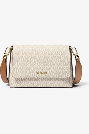 Michael Kors MK Nessa Small Signature Logo Crossbody Bag - - Michael Kors