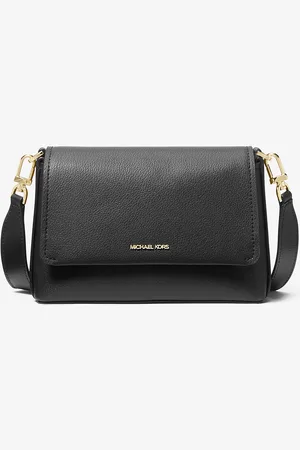 Michael Kors MK Nessa Small Leather Crossbody Bag - - Michael Kors