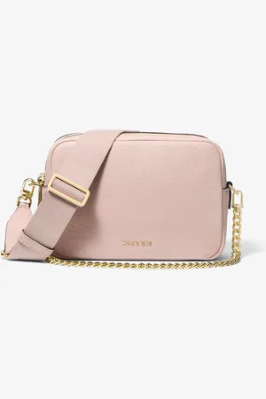Michael Kors MK Bryant Medium Pebbled Leather Camera Crossbody Bag - - Michael Kors