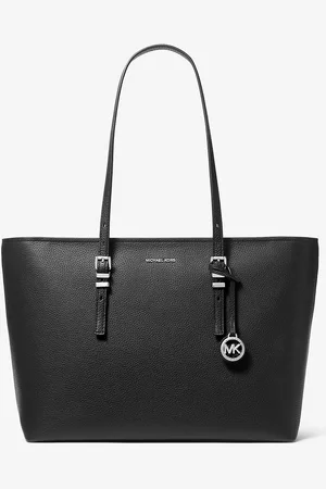 Michael Kors MK Quinn Large Pebbled Leather Tote Bag - - Michael Kors
