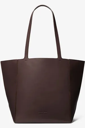 Michael Kors MK Jordi Large Leather Tote Bag - - Michael Kors