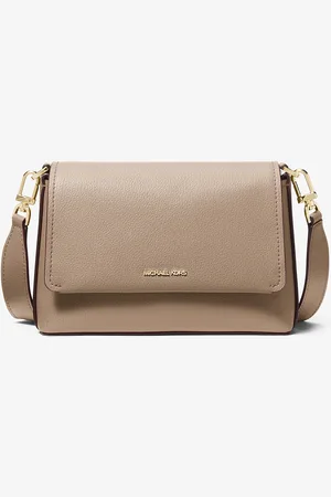 Michael Kors MK Nessa Small Leather Crossbody Bag - - Michael Kors
