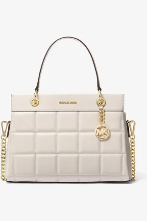Michael Kors MK Susan Medium Quilted Leather Satchel - - Michael Kors