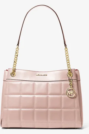 Michael Kors MK Susan Medium Quilted Leather Tote Bag - - Michael Kors