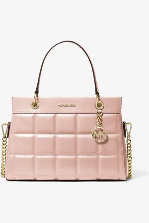 Michael Kors MK Susan Medium Quilted Leather Satchel - - Michael Kors