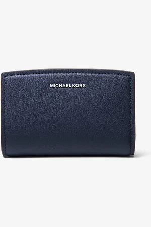 Michael Kors MK Bryant Medium Pebbled Leather Wallet - - Michael Kors