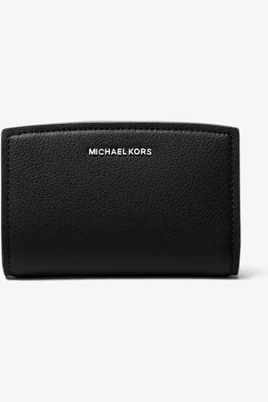 Michael Kors MK Bryant Medium Pebbled Leather Wallet - - Michael Kors
