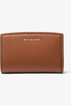 Michael Kors MK Bryant Medium Pebbled Leather Wallet - - Michael Kors