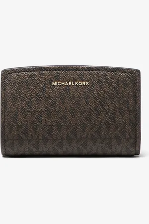 Michael Kors MK Bryant Medium Signature Logo Wallet - - Michael Kors