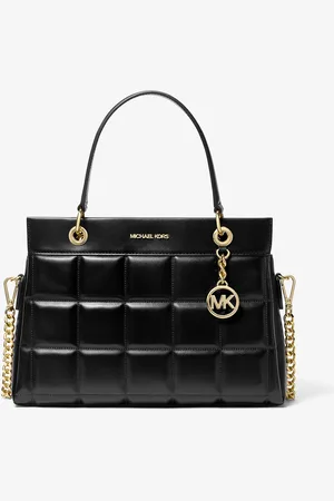 Michael Kors MK Susan Medium Quilted Leather Satchel - - Michael Kors