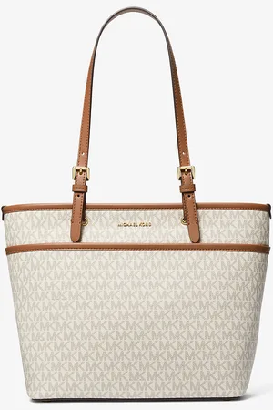 Michael Kors MK Winston Medium Signature Logo Pocket Tote Bag - - Michael Kors