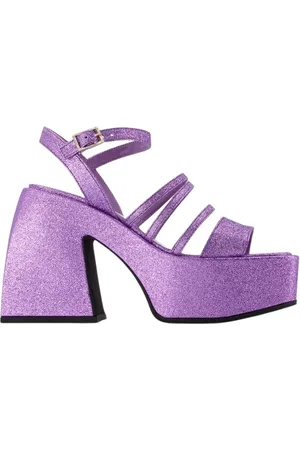 NODALETO High Heel Sandals, female, , 3 UK, Bulla Chibi Sandals - - - Leather