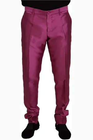 Dolce & Gabbana Chinos, male, , S, Slim Fit Formal Dress Trousers