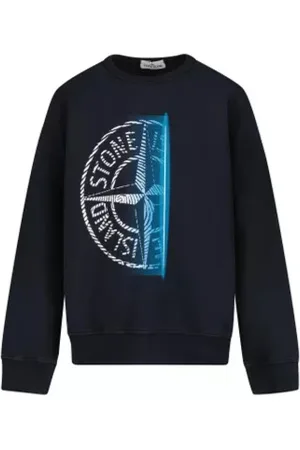 Stone Island Sweatshirts, male, , 8 Y, High-Quality Training Shirt