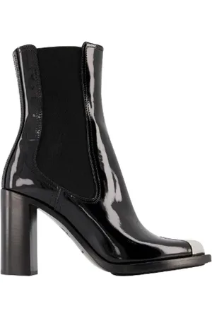 Alexander McQueen Heeled Boots, female, , 3 UK, Leather High Heel Boots