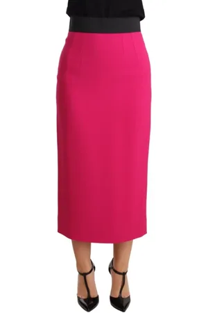 Dolce & Gabbana High Waist Stretch Pencil Skirt
