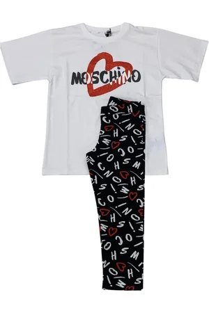 Moschino Sets, female, , 10 Y, Sporty Heart Leggings