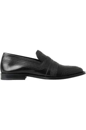 Dolce & Gabbana Leather Slipper Loafers