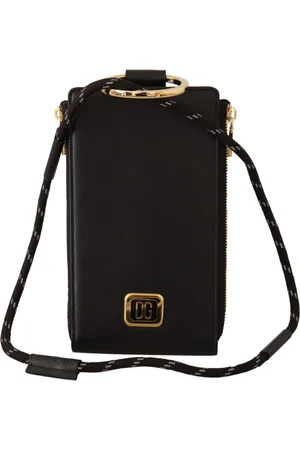 Dolce & Gabbana Leather Logo Plaque Wallet