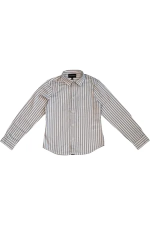 Emporio Armani Shirts, unisex, , 10 Y, Striped Shirt