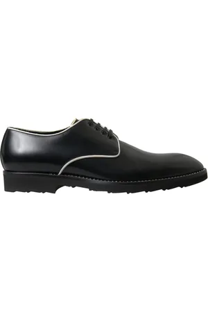 Dolce & Gabbana Business Shoes, male, , 10 1/2 UK, White Leather Formal Shoes