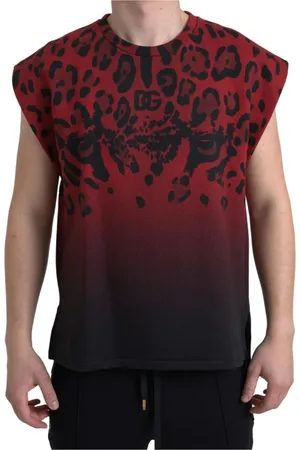 Dolce & Gabbana Leopard Print Tank Top