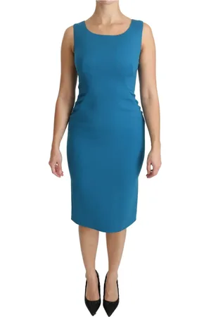 Dolce & Gabbana Midi Dresses, female, , 3XS, Bodycon Sheath Knee Length Wool Dress