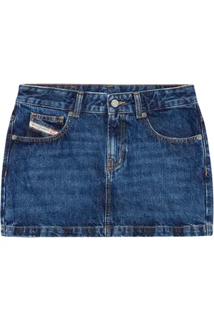 Diesel Denim Skirts, female, , W26, Denim Skirt with Iconic Pocket