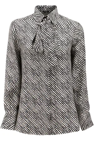 Kiton Shirts, female, , M, Silk Printed Blouse