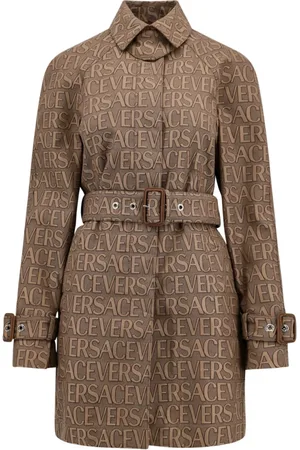 VERSACE Belted Coats, female, , S, Belted Coats