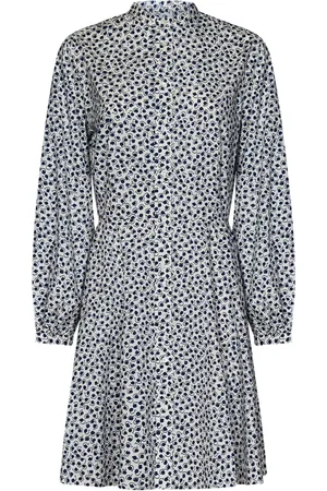 Ralph Lauren Short Dresses, female, , M, Floral Print Dress with Button Closure