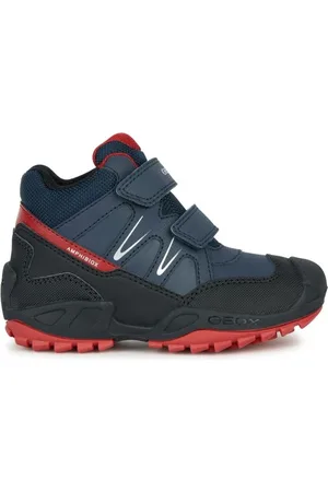 Geox Sneakers, male, , 37 EU, Navy Red Savage Boys Boots