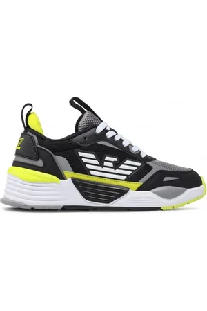 EA7 Sneakers, male, , 2 UK, Silver Shark Trainers