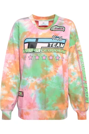 Chiara Ferragni Tie-Dye Cotton Sweatshirt