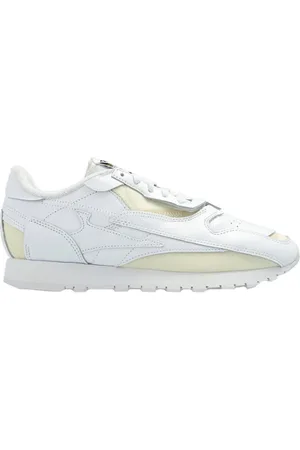 Maison Margiela Leather and Fabric Trainers