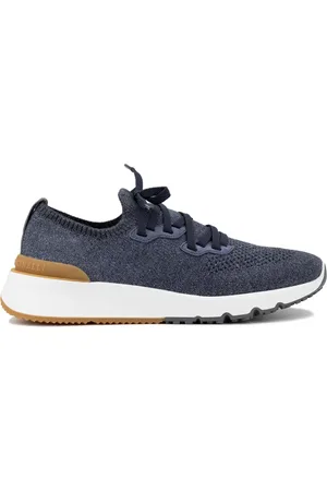 Brunello Cucinelli Sneakers, male, , 11 UK, Sporty Mens Trainers in Dark