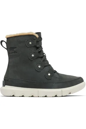 sorel Winter Boots, female, , 6 UK, Next Joan WP Boots - Grey Ankle Boots