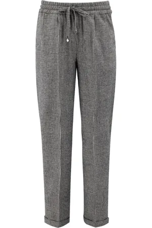 Kiton Handcrafted Slim-fit Trousers