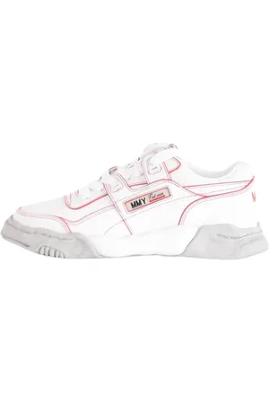 MIHARA YASUHIRO Leather Trainers with Rubber Sole