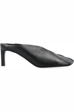 Jil Sander Heeled Mules, female, , 6 UK, Leather High-Heeled Mules