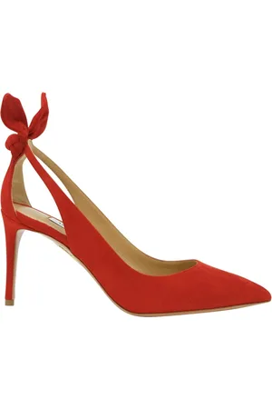 Aquazzura Leather Bow Tie Pumps