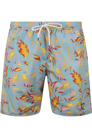 YES I AM Beachwear, male, , XL, Printed Swim Short